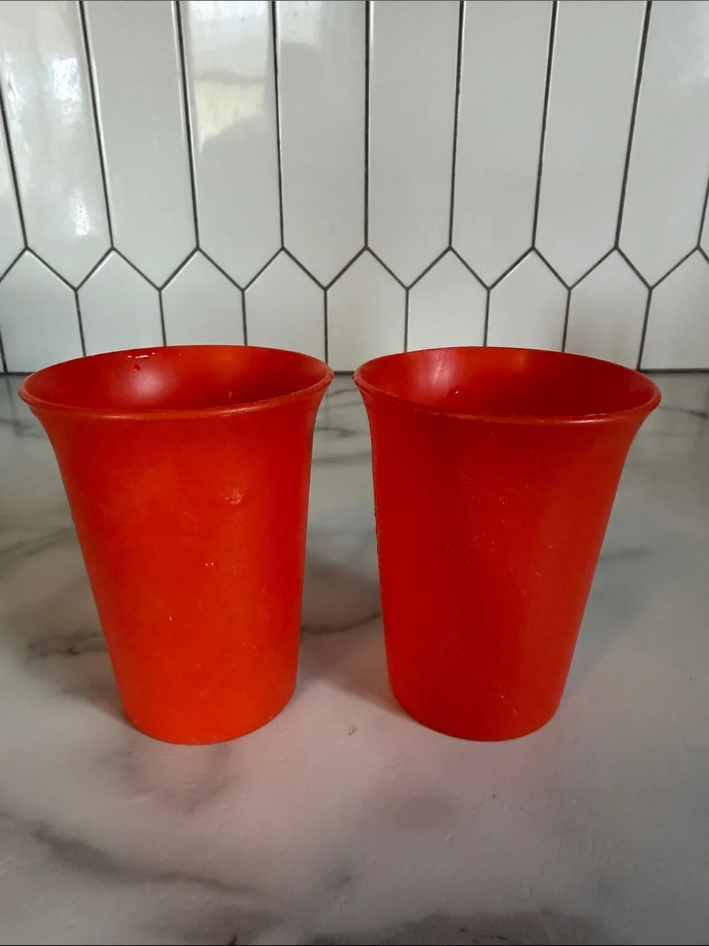11 Vintage Tupperware Kids Bell Tumblers #109